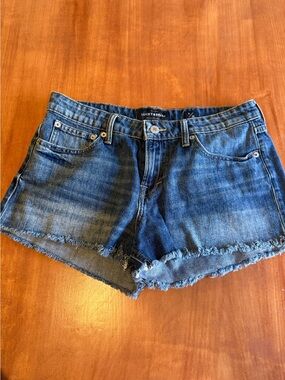 Lucky Brand Distressed Blue Denim Cutoff Shorts